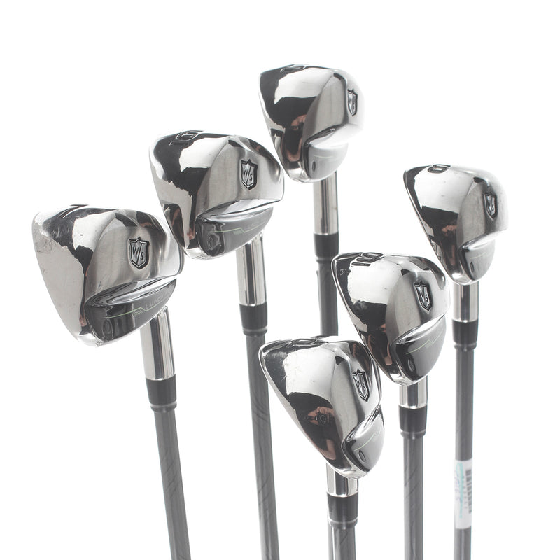 Wilson Launch Pad 2022 Graphite Mens Right Hand Irons 5-PW Regular - Project X Evenflow 65g