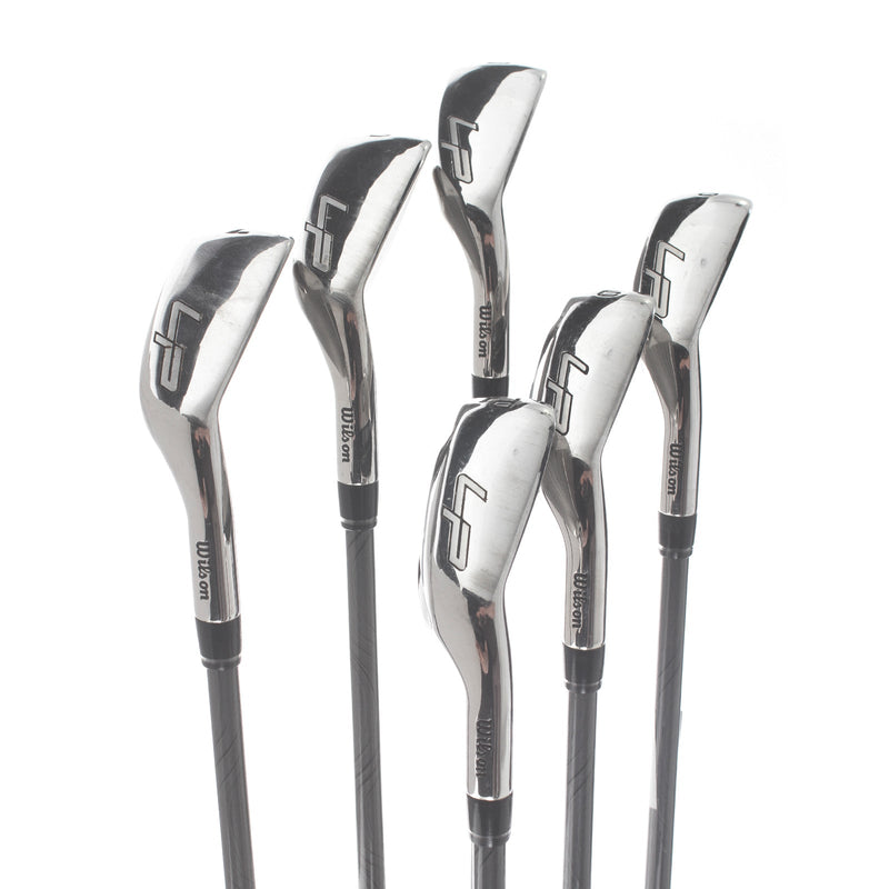 Wilson Launch Pad 2022 Graphite Mens Right Hand Irons 5-PW Regular - Project X Evenflow 65g