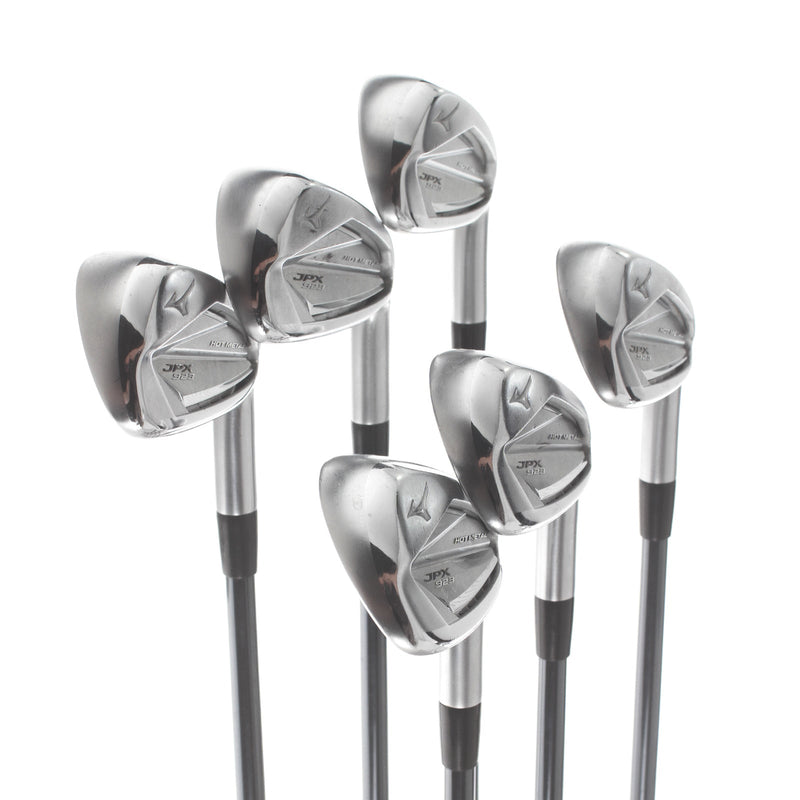 Mizuno JPX 923 Hot Metal Graphite Mens Right Hand Irons 5-PW Senior - UST Mamiya Recoil 60 F2