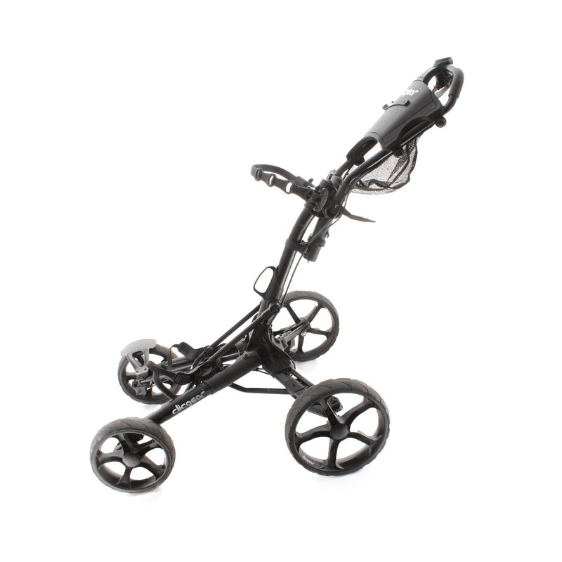 Clicgear 8.0 + 3-Wheel Push/Pull Trolley - Black