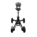 Clicgear 8.0 + 3-Wheel Push/Pull Trolley - Black