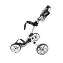 Clicgear 4 3-Wheel Push/Pull Trolley - Black/White