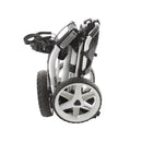 Clicgear 4 3-Wheel Push/Pull Trolley - Black/White