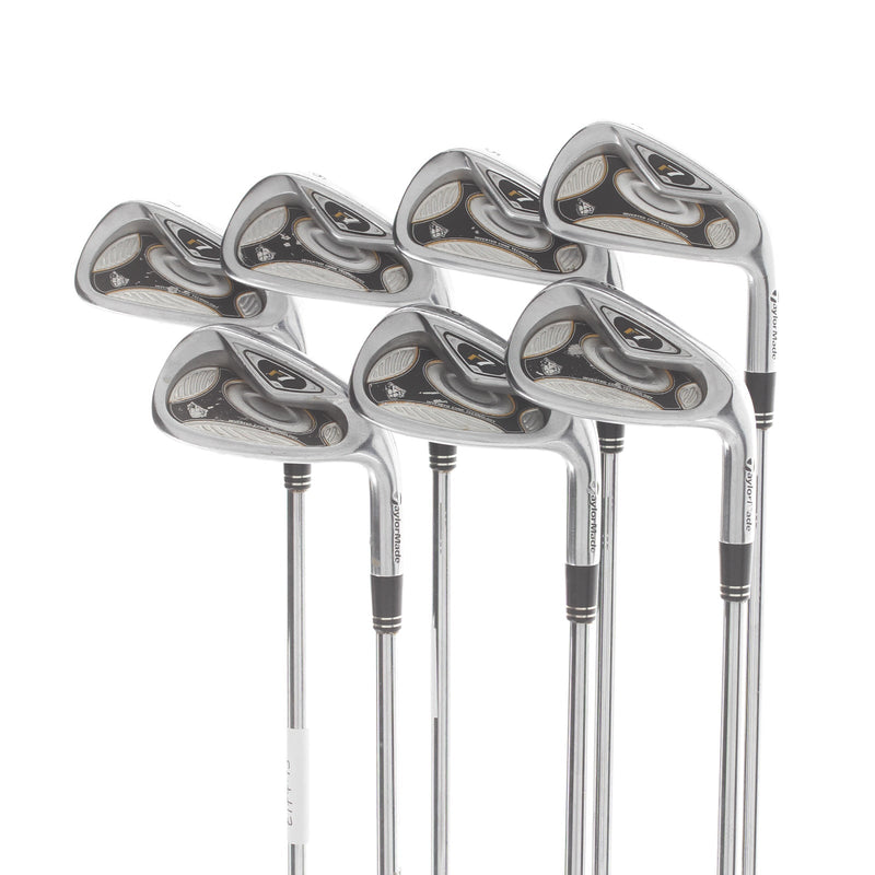 TaylorMade r7 Steel Mens Right Hand Irons 4-PW Stiff - Dynamic Gold