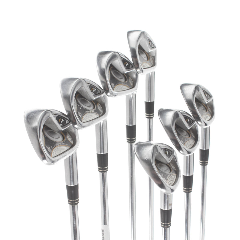 TaylorMade r7 Steel Mens Right Hand Irons 4-PW Stiff - Dynamic Gold