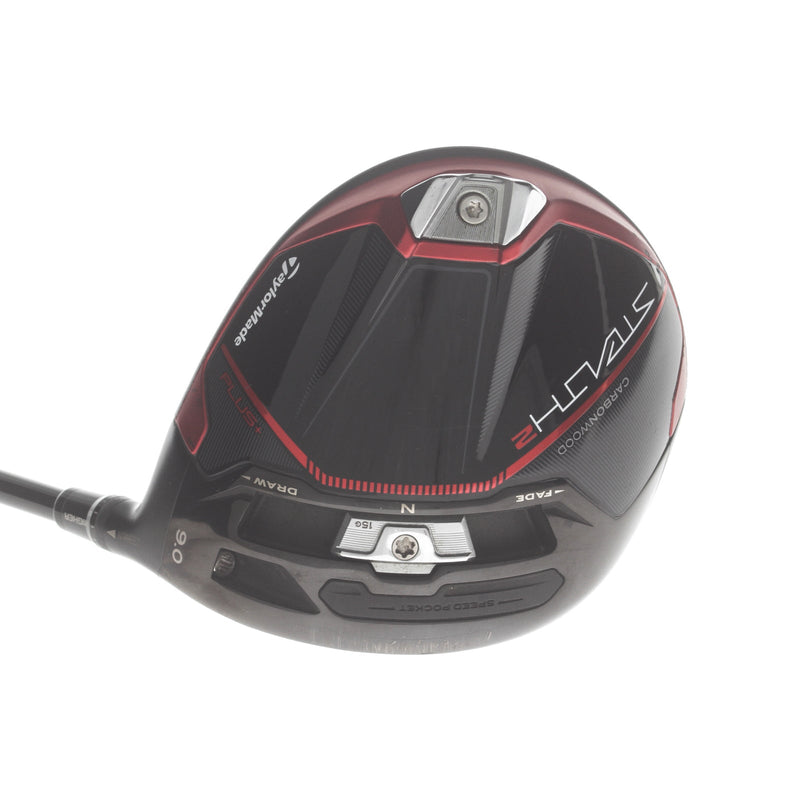 TaylorMade Stealth2 Plus+ Graphite Mens Right Hand Driver 9* Extra Stiff - HZRDUS Silver 6.5 60g