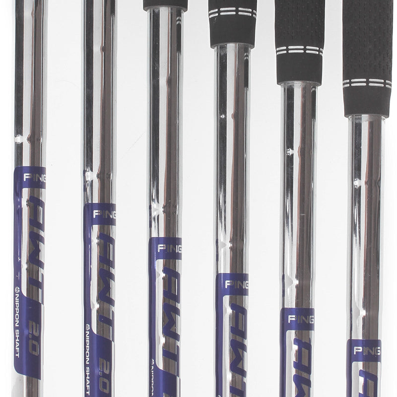 Ping G430 Steel Mens Right Hand Irons 5-PW Black Dot Stiff - Ping AWT 2.0 S