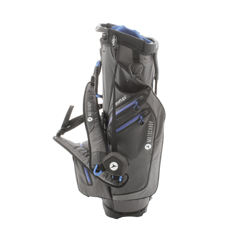 Motocaddy HydroFlex Stand Bag - Black/Grey/Blue