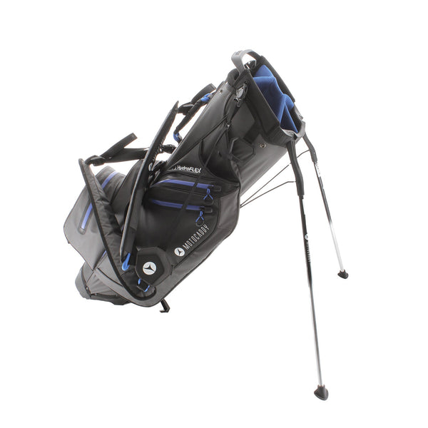 Motocaddy HydroFlex Stand Bag - Black/Grey/Blue