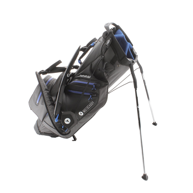 Motocaddy HydroFlex Stand Bag - Black/Grey/Blue