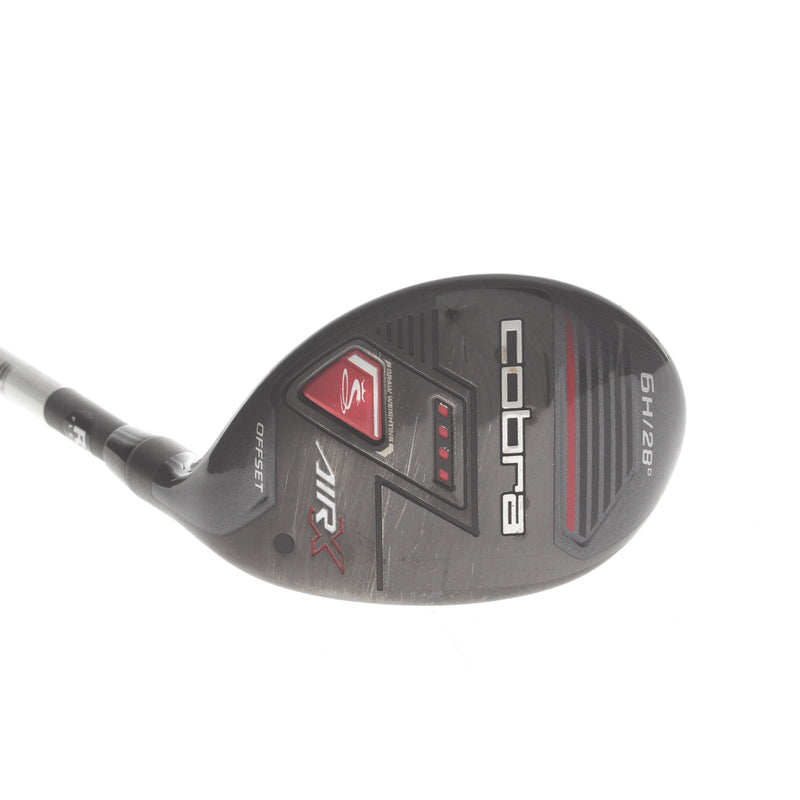 Cobra Air-X Offset Graphite Mens Right Hand 6 Hybrid 28* Regular - Cobra Ultralite 50