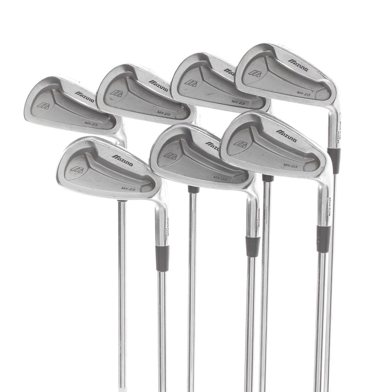 Mizuno MX-23 Steel Mens Right Hand Irons 4-PW Regular - Dynamic Gold R300