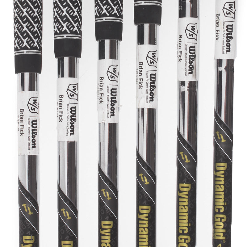 Wilson Staff Model CB 2024 Steel Mens Left Hand Irons 5-PW Regular - Dynamic Gold Mid 115