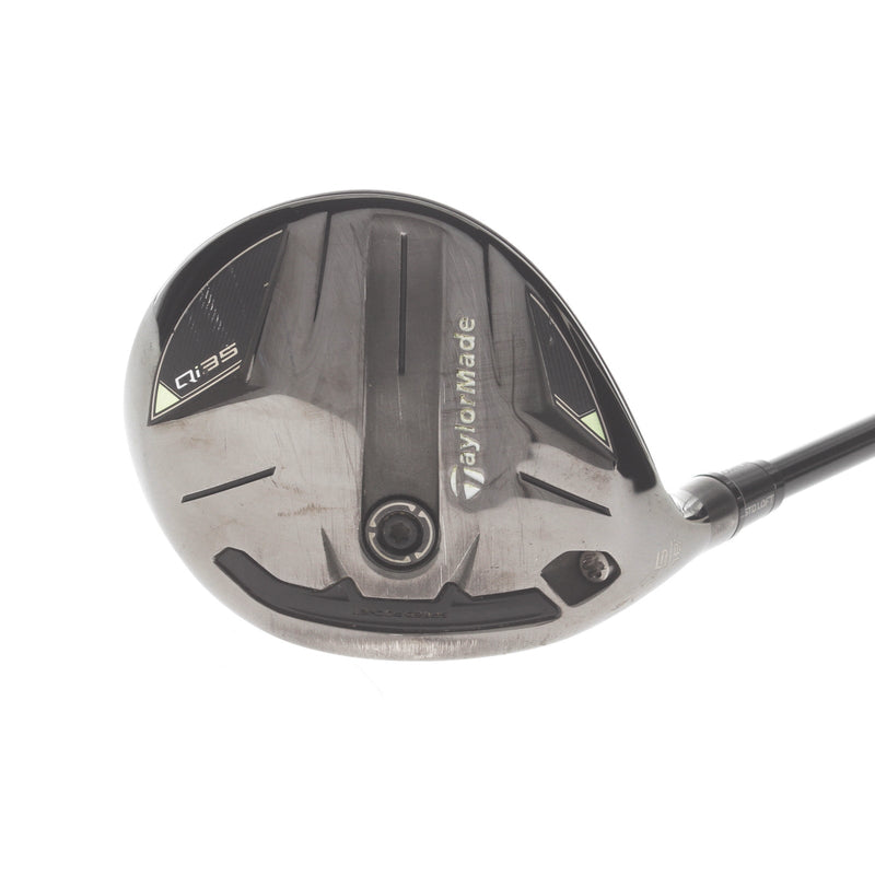 TaylorMade Qi35 Graphite Mens Left Hand Fairway 5 Wood 18* Regular - Fujikura Ventus TR FW 5-R