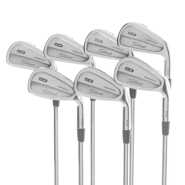 Titleist 710 CB Steel Mens Right Hand Irons 4-PW Stiff - KBS Tour