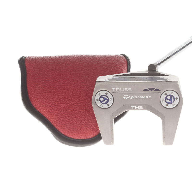 TaylorMade Truss TM2 Mens Right Hand Putter 35" Mallet KBS CT Tour Putter 120 - Golf Pride Reverse Taper