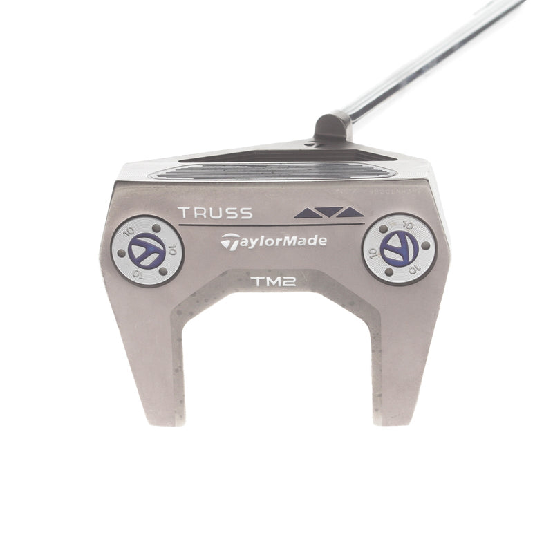 TaylorMade Truss TM2 Mens Right Hand Putter 35" Mallet KBS CT Tour Putter 120 - Golf Pride Reverse Taper