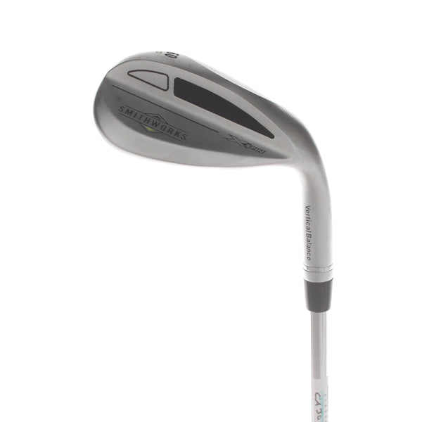 Smithworks X-Spin Steel Mens Right Hand Lob Wedge 60* 10 Bounce Wedge - KBS Smithworks