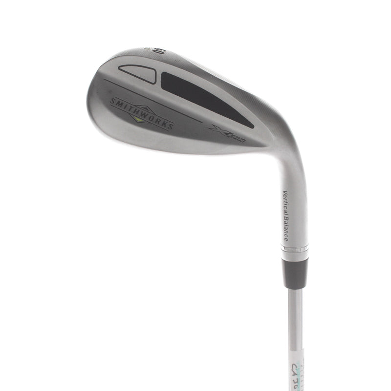 Smithworks X-Spin Steel Mens Right Hand Lob Wedge 60* 10 Bounce Wedge - KBS Smithworks