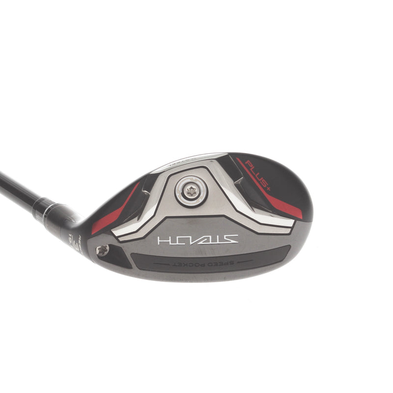 TaylorMade Stealth Plus Graphite Mens Right Hand 3 Hybrid 19.5* Stiff - Hzrdus Smoke Red RDX 6.0 80g