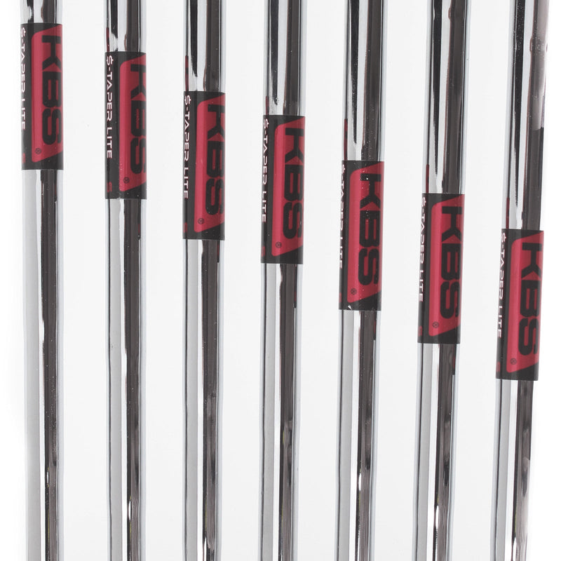 Cobra Forged Tec One Steel Mens Right Hand Irons 4-PW Stiff - KBS $-Taper Lite
