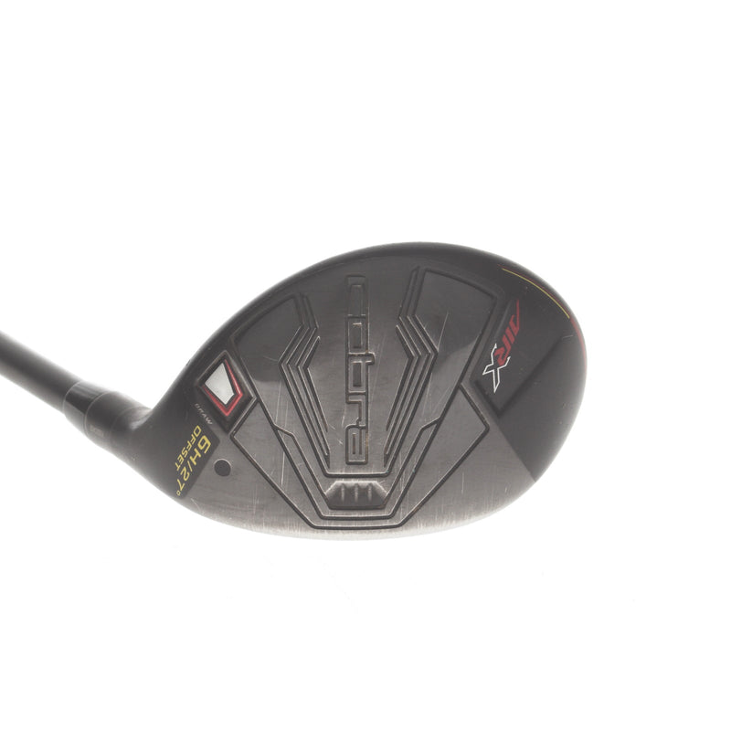 Cobra Air-X Offset Graphite Mens Right Hand 6 Hybrid 27* Regular - Cobra Ultralite 50