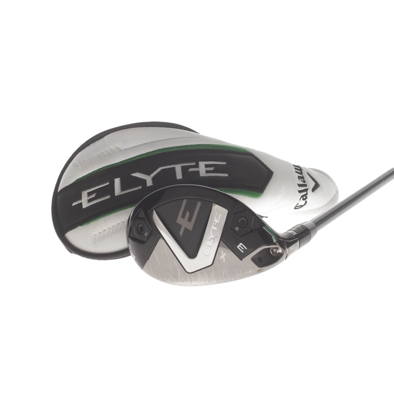 Callaway Elyte X Graphite Mens Left Hand 3 Hybrid 18* Regular - Denali 60g 5.5