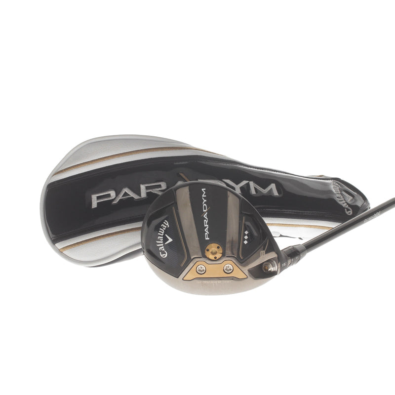 Callaway Paradym Triple Diamond Graphite Mens Left Hand Fairway 3 Wood 15* Stiff - Kai'li 70 S