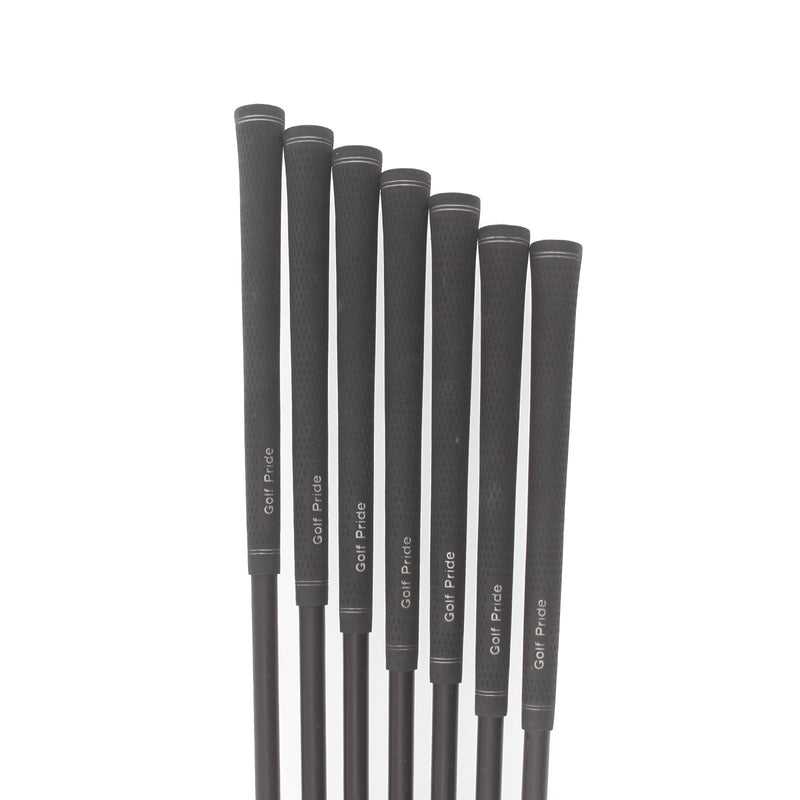 Wilson Deep Red Graphite Mens Right Hand Irons 4-PW Regular - Wilson Fatshaft