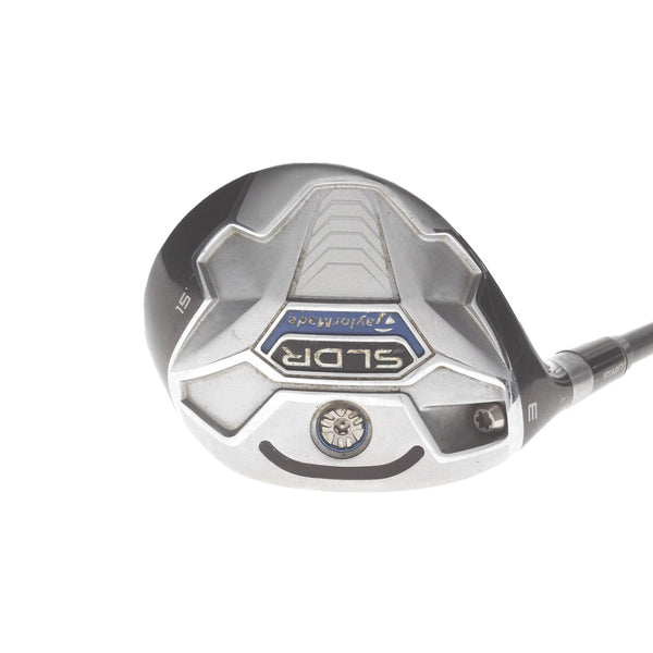 TaylorMade SLDR Graphite Mens Left Hand Fairway 3 Wood 15* Extra Stiff - Aldila 70 RIP