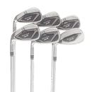 TaylorMade M4 Steel Mens Left Hand Irons 6-SW Stiff - KBS Max 85
