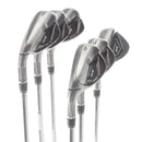 TaylorMade M4 Steel Mens Left Hand Irons 6-SW Stiff - KBS Max 85