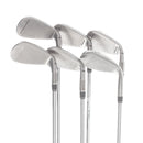 TaylorMade M4 Steel Mens Left Hand Irons 6-SW Stiff - KBS Max 85