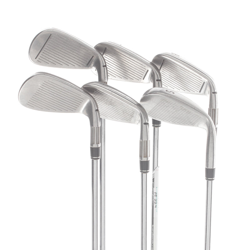 TaylorMade M4 Steel Mens Left Hand Irons 6-SW Stiff - KBS Max 85