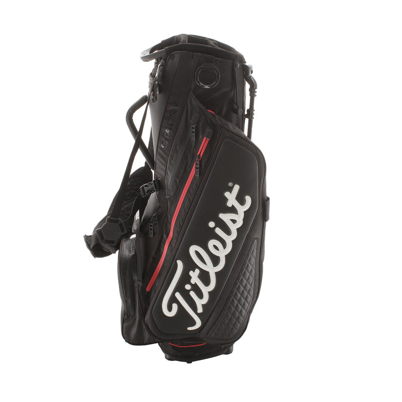 Titleist StaDry Stand Bag - Black/White/Red