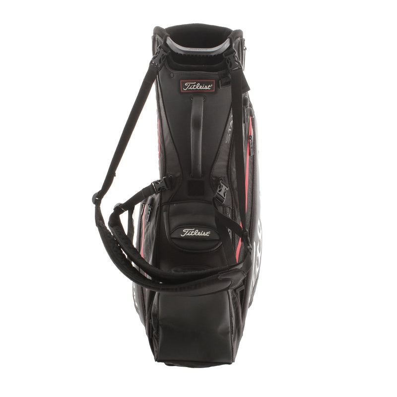Titleist StaDry Stand Bag - Black/White/Red