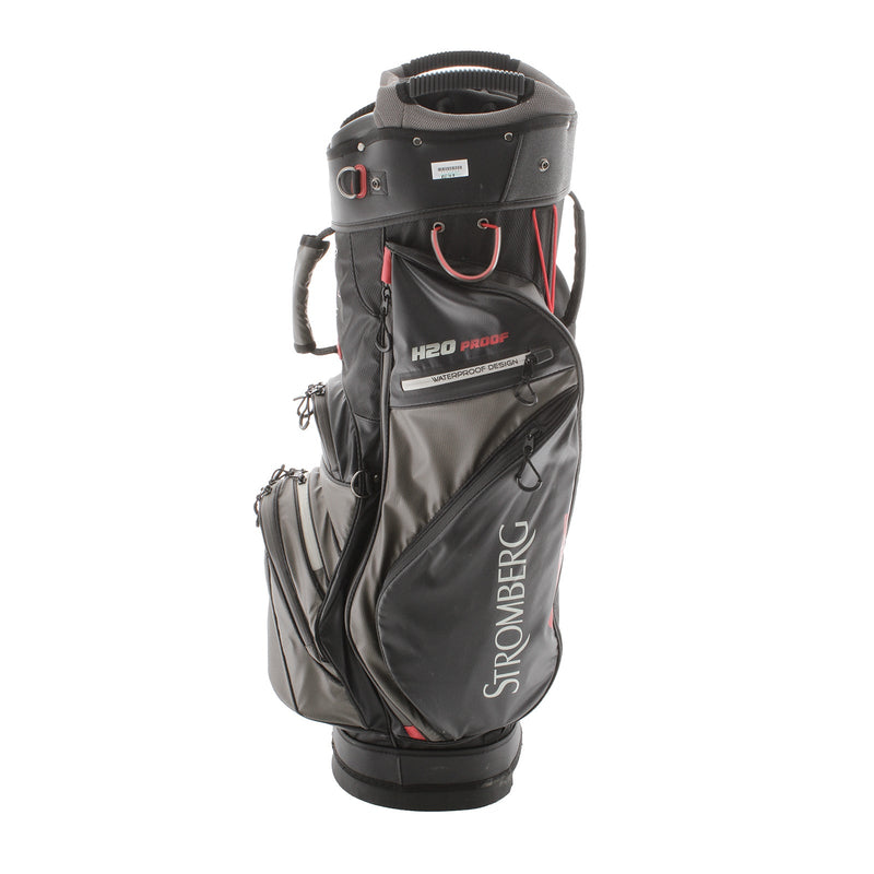 Stromberg Delta Cart Bag - Grey/Black/Red
