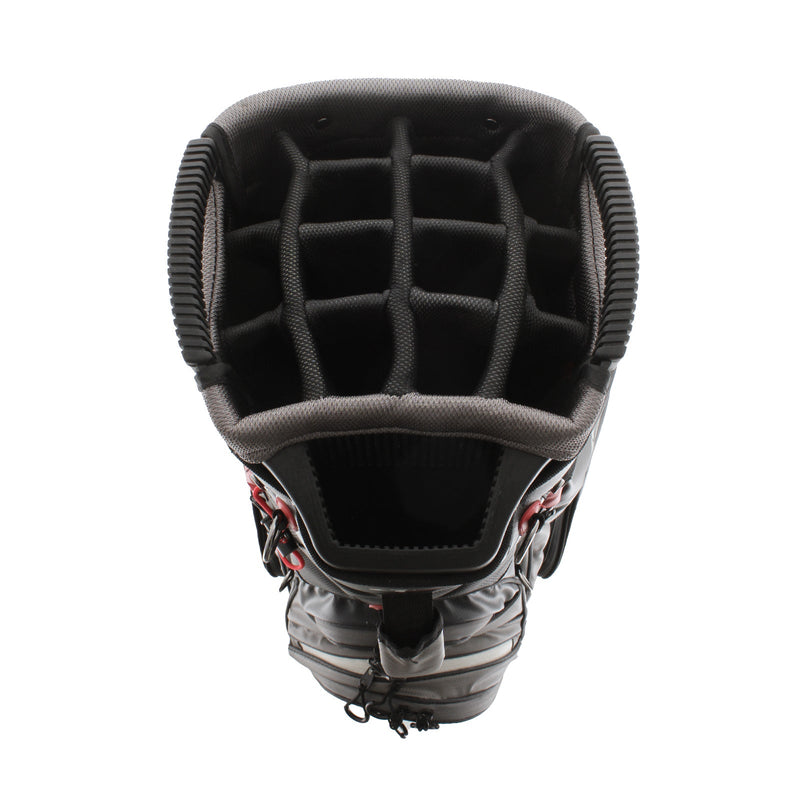 Stromberg Delta Cart Bag - Grey/Black/Red