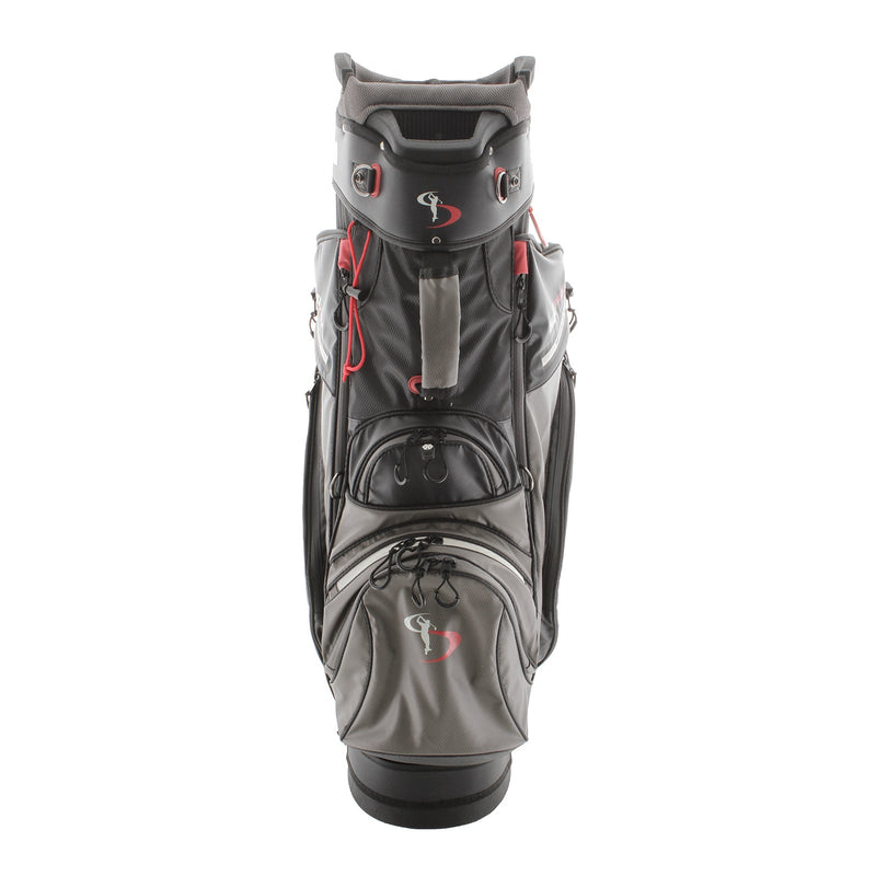 Stromberg Delta Cart Bag - Grey/Black/Red
