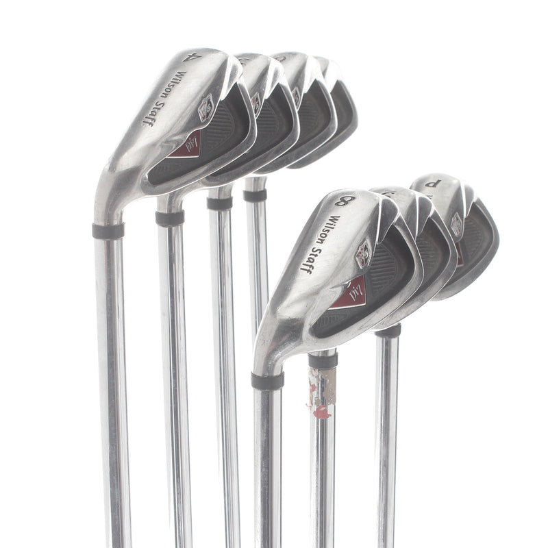 Wilson Staff Di7 Steel Mens Left Hand Irons 4-PW Uniflex - True Temper