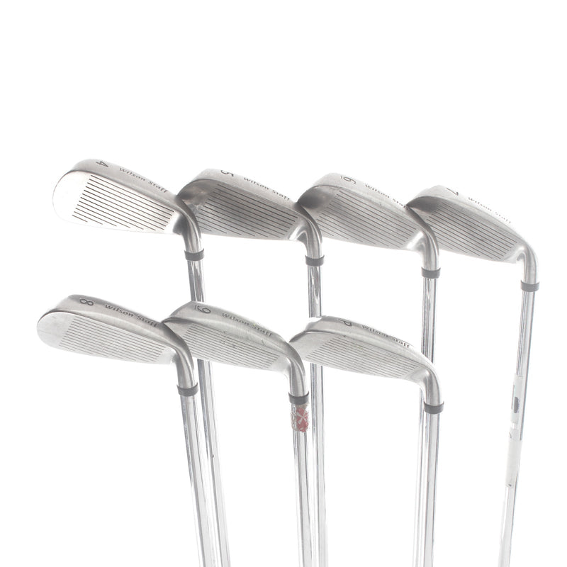 Wilson Staff Di7 Steel Mens Left Hand Irons 4-PW Uniflex - True Temper