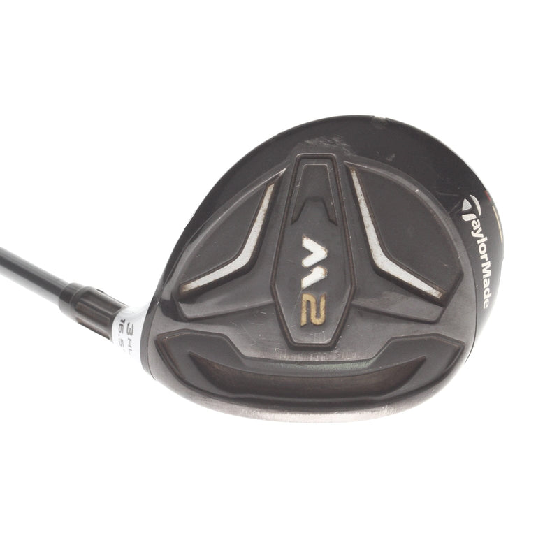 TaylorMade M2 2016 Graphite Mens Right Hand Fairway 3 Wood HL 16.5* Extra Stiff - Matrix Ozik MFS 70M Black Tie 4