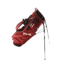 Ping Hooder Stand Bag - Maroon/Black