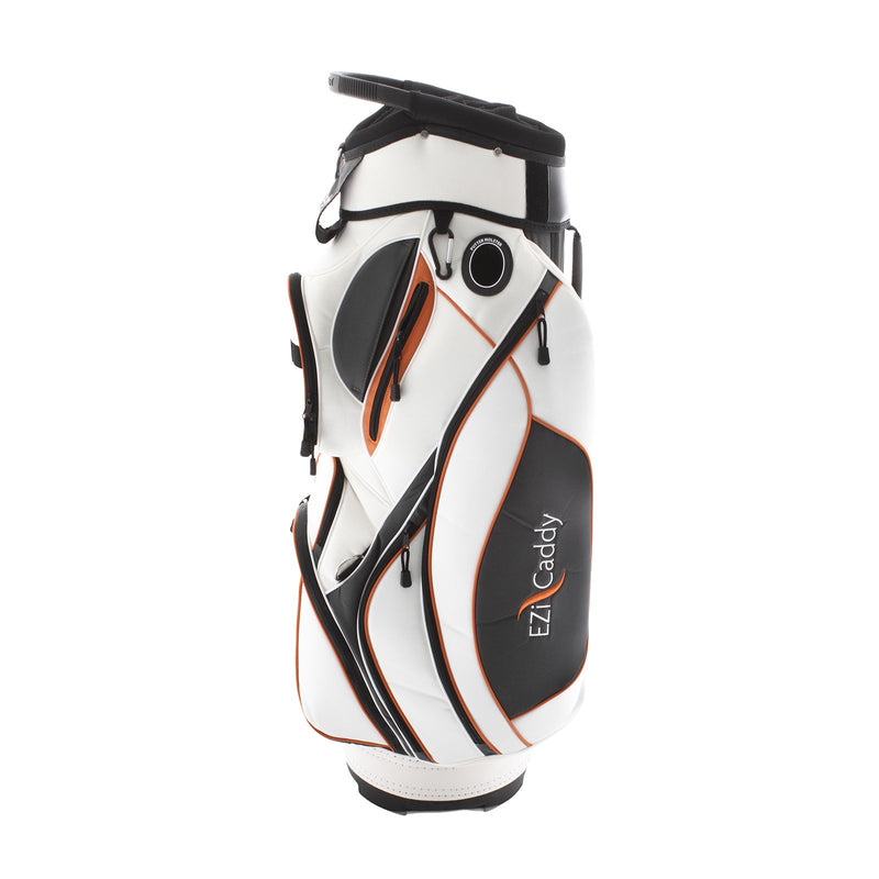 Ezi Caddy Cart Bag - Black/White/Orange