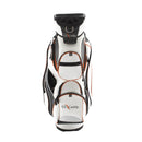 Ezi Caddy Cart Bag - Black/White/Orange