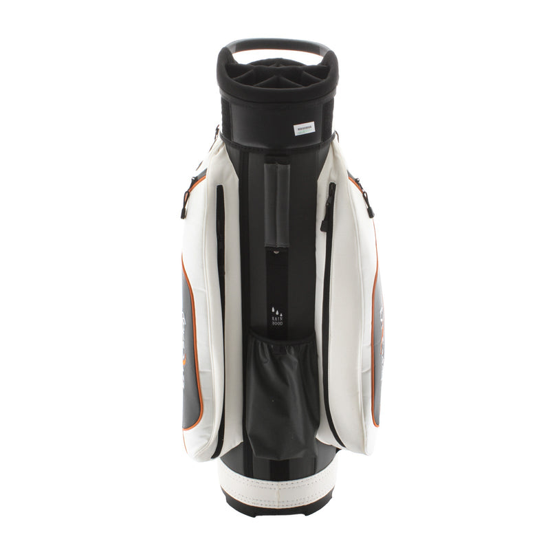 Ezi Caddy Cart Bag - Black/White/Orange