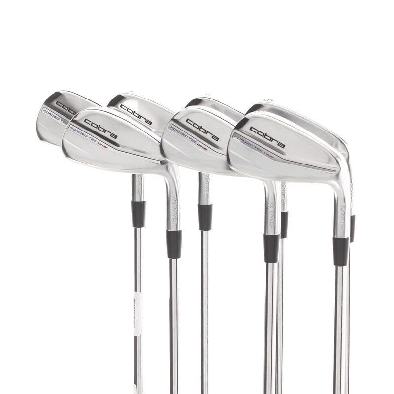 Cobra King Forged Tec One Graphite Mens Right Hand Irons 5-GW Regular - KBS $-Taper Lite