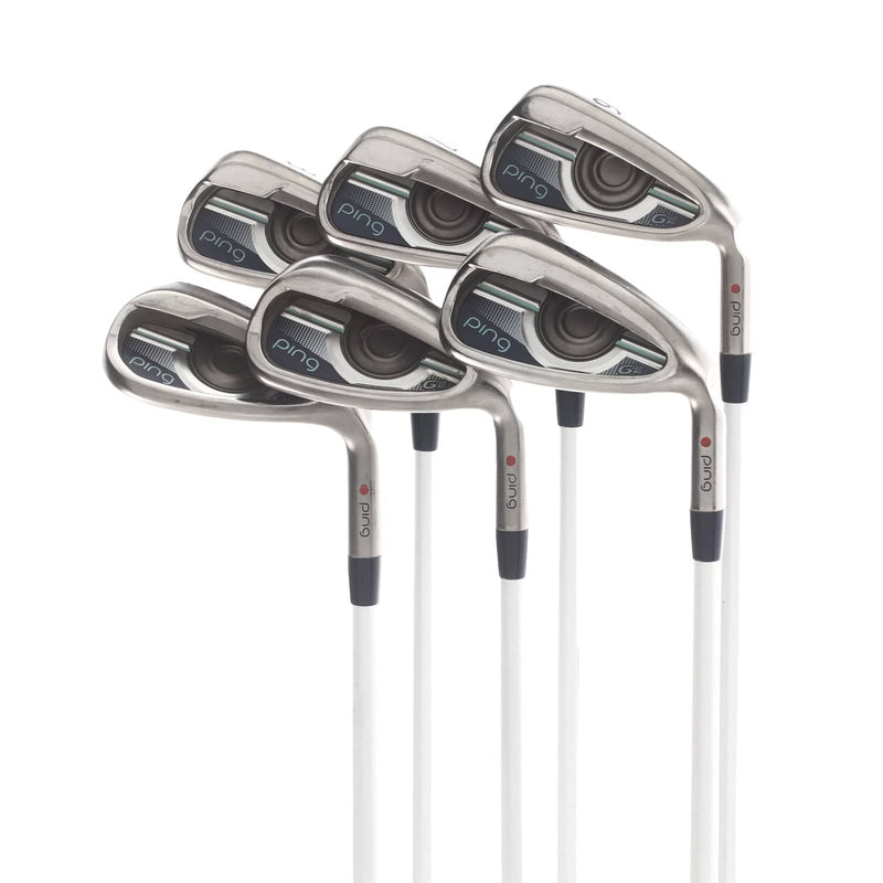 Ping G Le2 Graphite Ladies Right Hand Irons 6-SW Red Dot 1* Flat Ladies - Ping ULT230