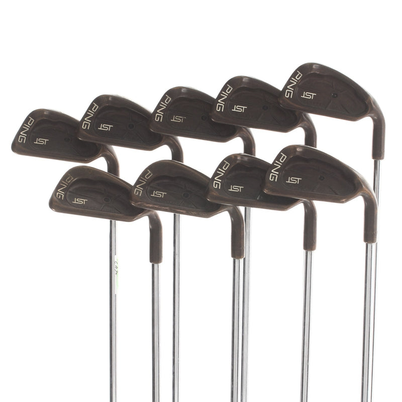Ping ISI BeCu Steel Mens Right Hand Irons 3-SW Black Dot Regular - Ping Kushin