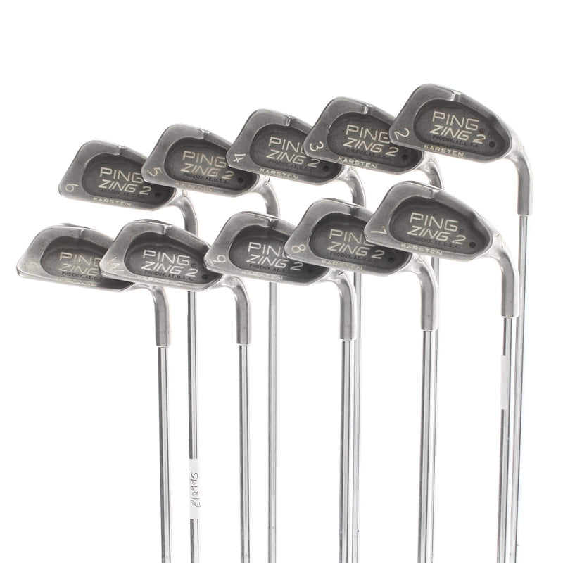 Ping Zing 2 Steel Mens Right Hand Irons 2-SW Black Dot Regular - Ping Karsten